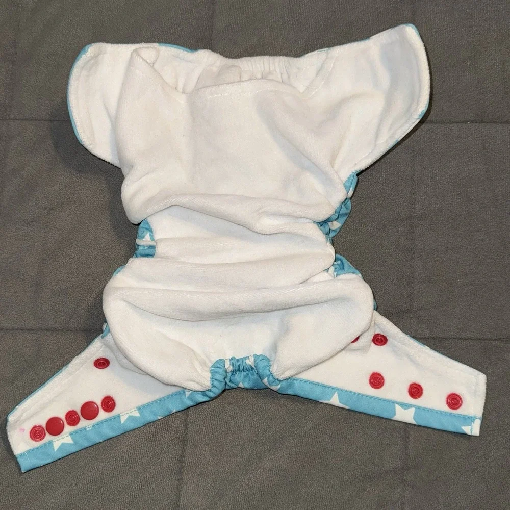Cloth Pocket Diapers‎ Bumkins Wonder Woman & Kawaii Prints Lot of 5